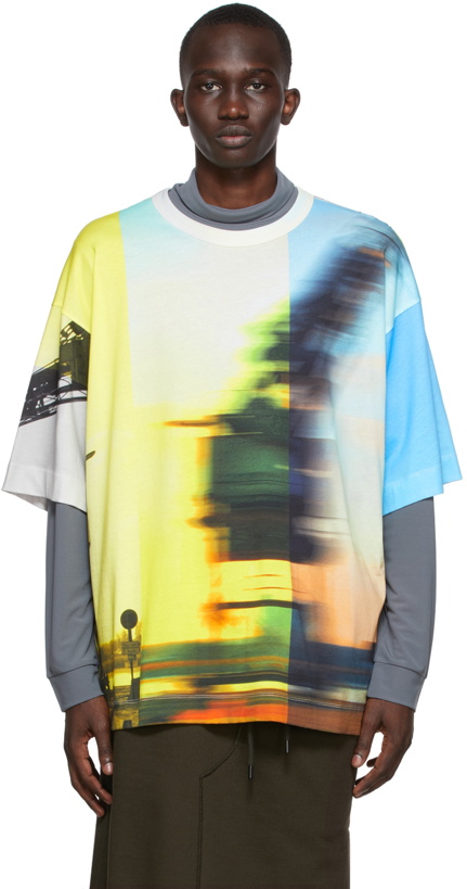 Photo: Dries Van Noten Multicolor Graphic T-Shirt