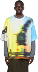Dries Van Noten Multicolor Graphic T-Shirt