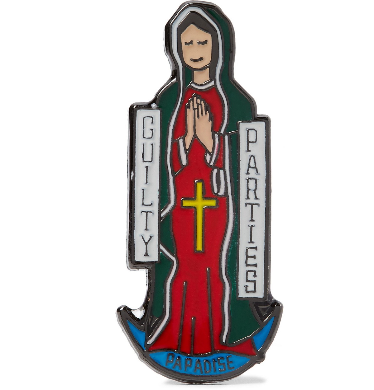 Wacko Maria - Enamelled Pin - Red Wacko Maria