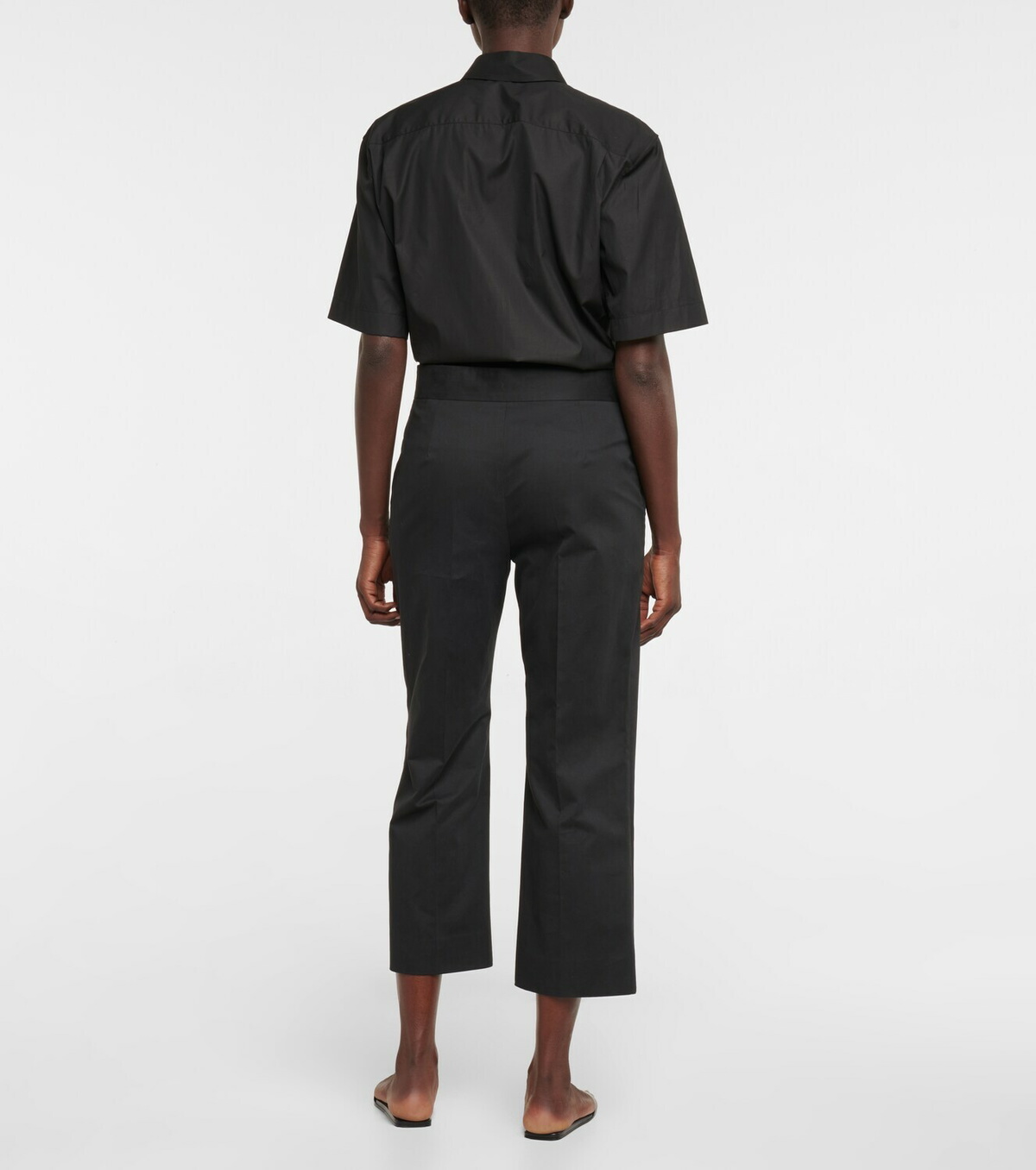 The Row - Bapri cotton-blend cropped pants