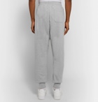 John Elliott - Striped Loopback Cotton-Jersey Sweatpants - Men - Gray