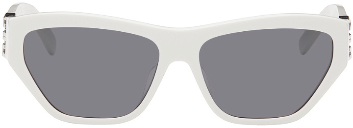 Photo: Givenchy White 4G Sunglasses