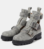 Vivienne Westwood Cut-out leather ankle boots