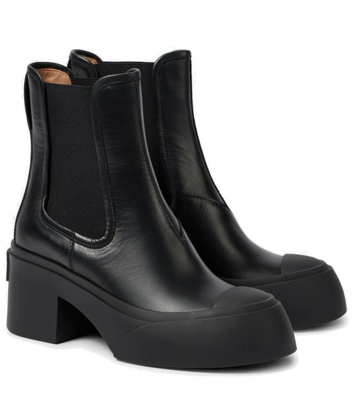 Photo: Marni Pablo leather platform ankle boots