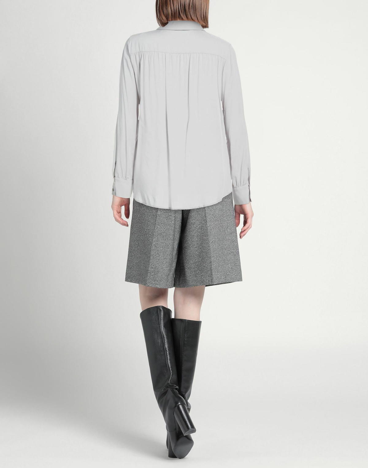 Alessia Santi Womens Shirt in Light grey