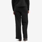 DONNI. Women's Jeresey Bow Simple Trousers in Jet