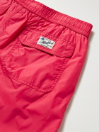 Hartford - Mid-Length Recycled Swim Shorts - Red