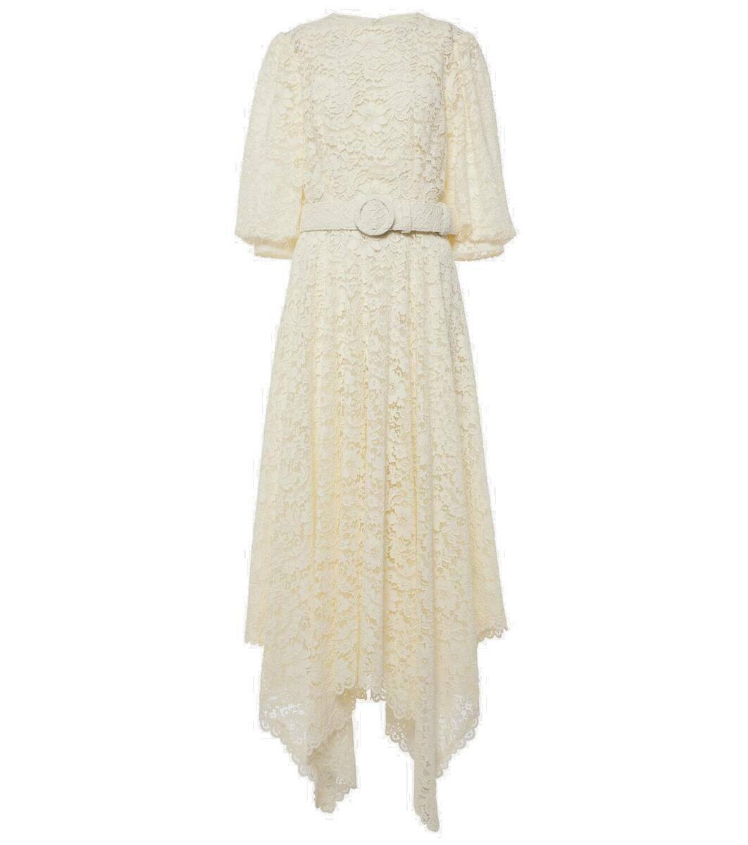 chinese dress ladies Valeria Corded Lace Strapless Gown