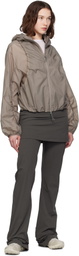 ROA Taupe Spinnaker Windbreaker Jacket
