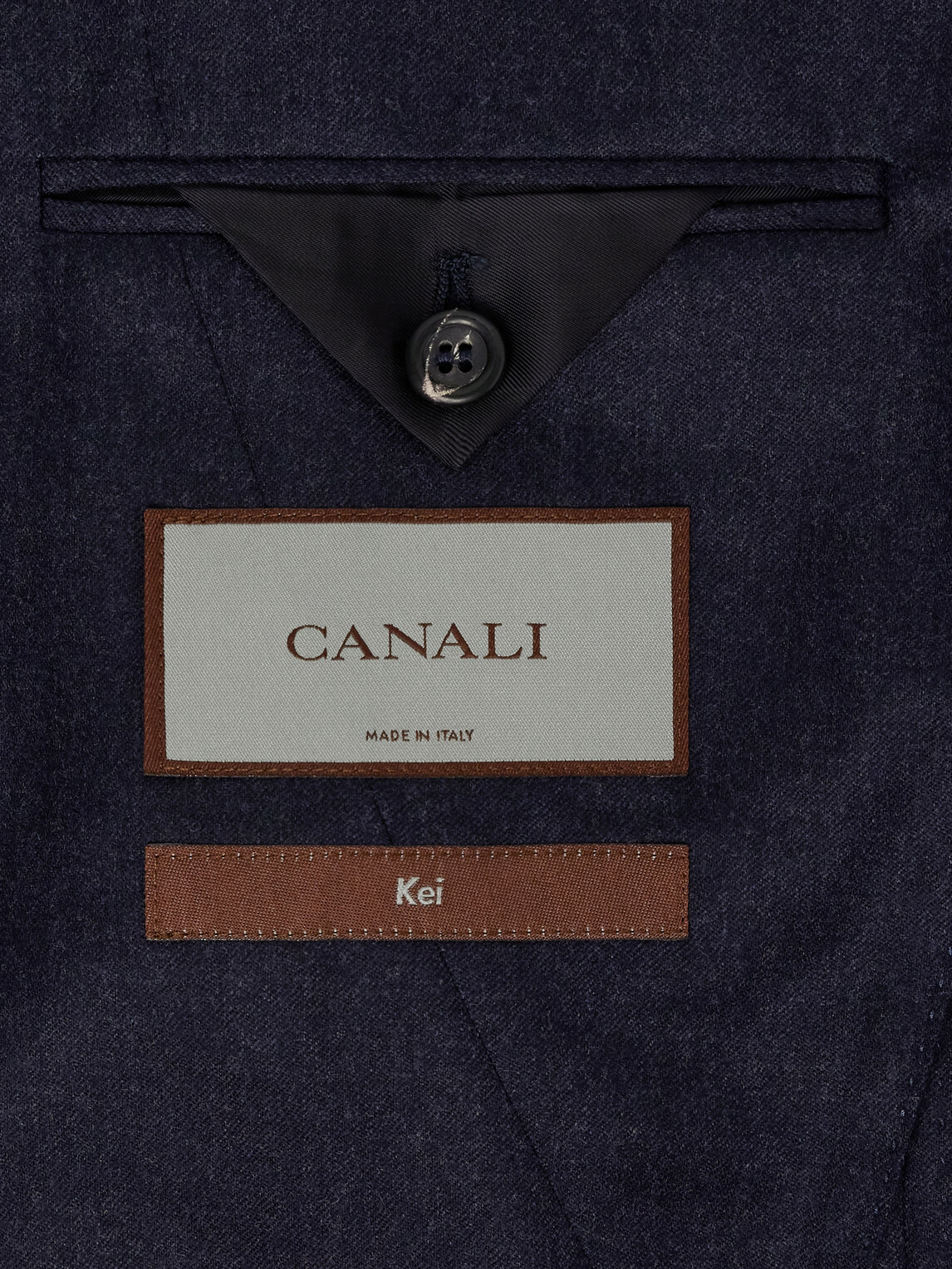 Canali - Kei Wool Suit Jacket - Blue
