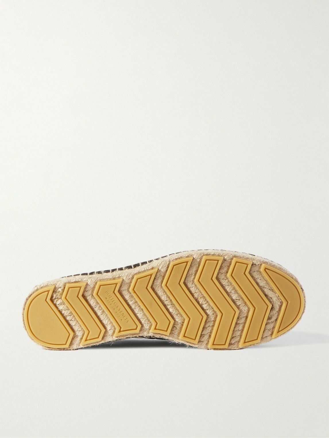 Bottega Veneta - Intrecciato Leather Espadrilles - Brown