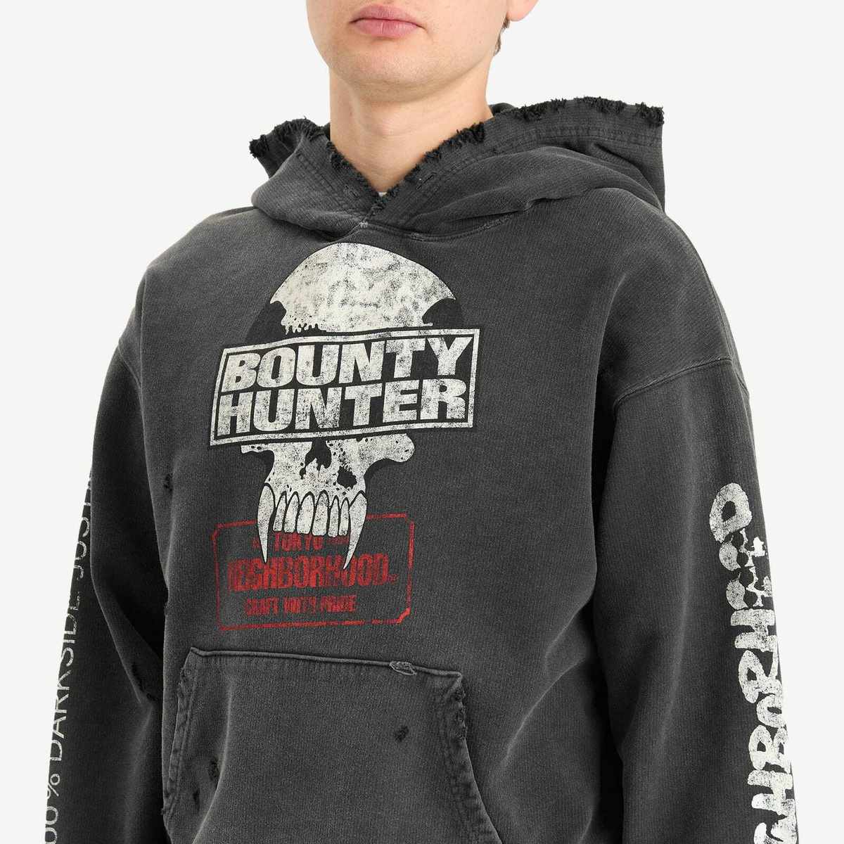Neighborhood Men's x Bounty Hunter Savage Hoodie in Black Neighborhood