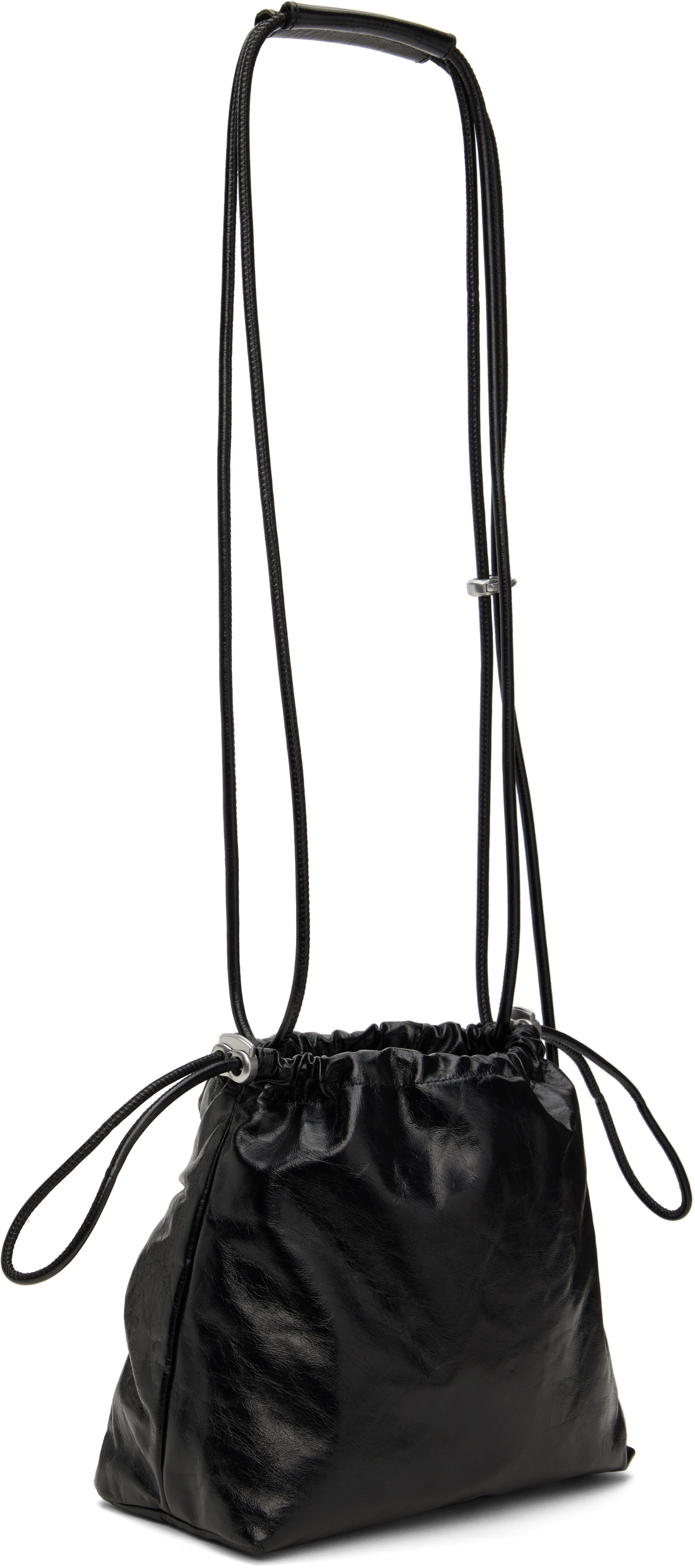 Diesel Black Scrunch-D Bucket Bag Diesel