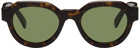 RETROSUPERFUTURE Tortoiseshell Vostro Sunglasses