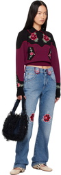 Molly Goddard Blue Cora Jeans