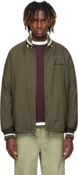 visvim Khaki Hobbs Wool Down Bomber Jacket