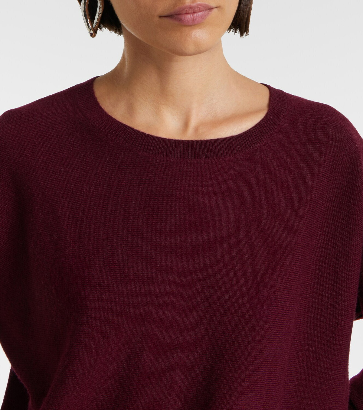 Jardin des Orangers Wool and cashmere sweater dress