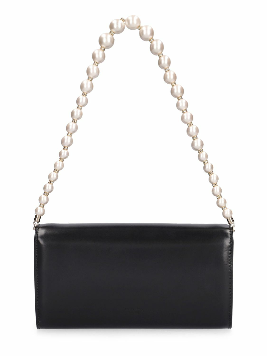 JIMMY CHOO Avenue Leather Wallet with chain Jimmy Choo