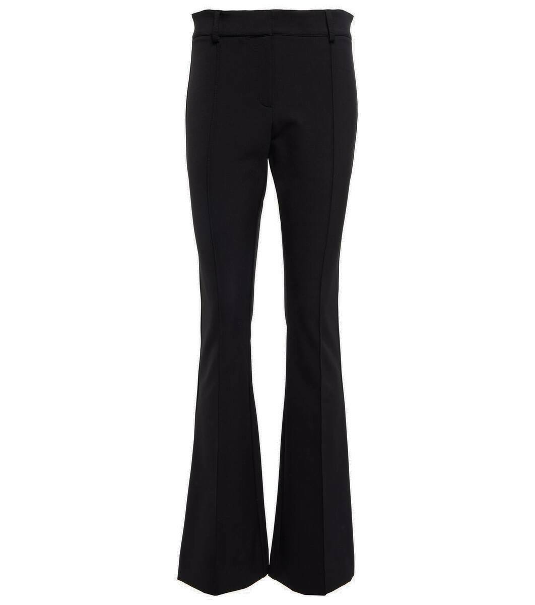 Veronica Beard Hibiscus high-rise flared pants Veronica Beard