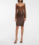 Zeynep Arçay Stretch-knit bodysuit