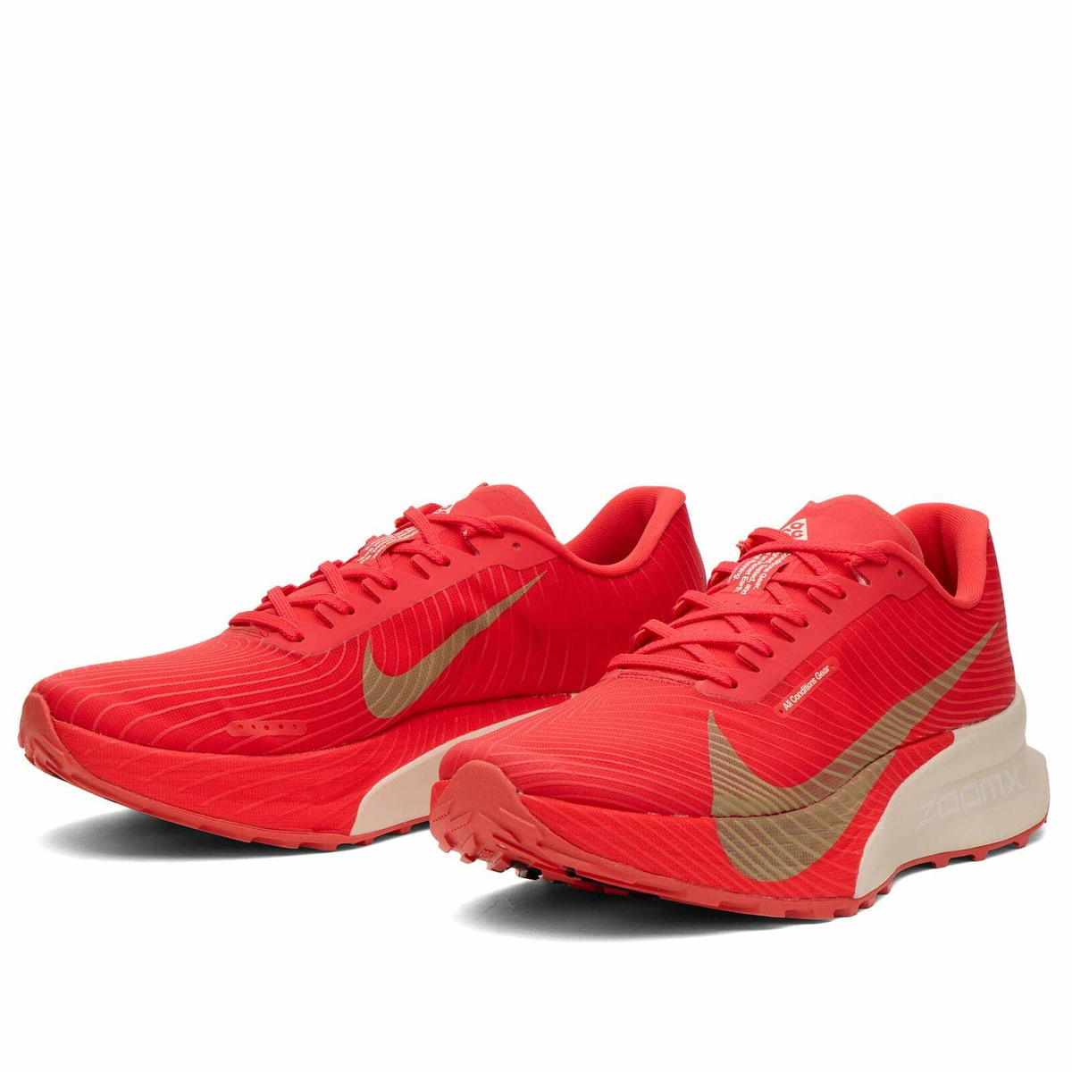 Nike Men's ACG Ultrafly 2 Sneaker in Light Crimson/Pure Platinum/Summit White