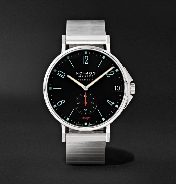 Photo: NOMOS Glashütte - Tangente Sport Neomatik Automatic 42mm Stainless Steel Watch - Black