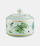 Aquazzura Casa Secret Garden porcelain sugar bowl