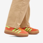 Adidas Women's Gazelle Bold W Sneakers in Solar Orange/Green/Gum