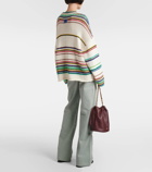 Loewe Striped cotton-blend sweater