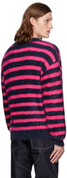 Andersson Bell Pink Hairy Sweater