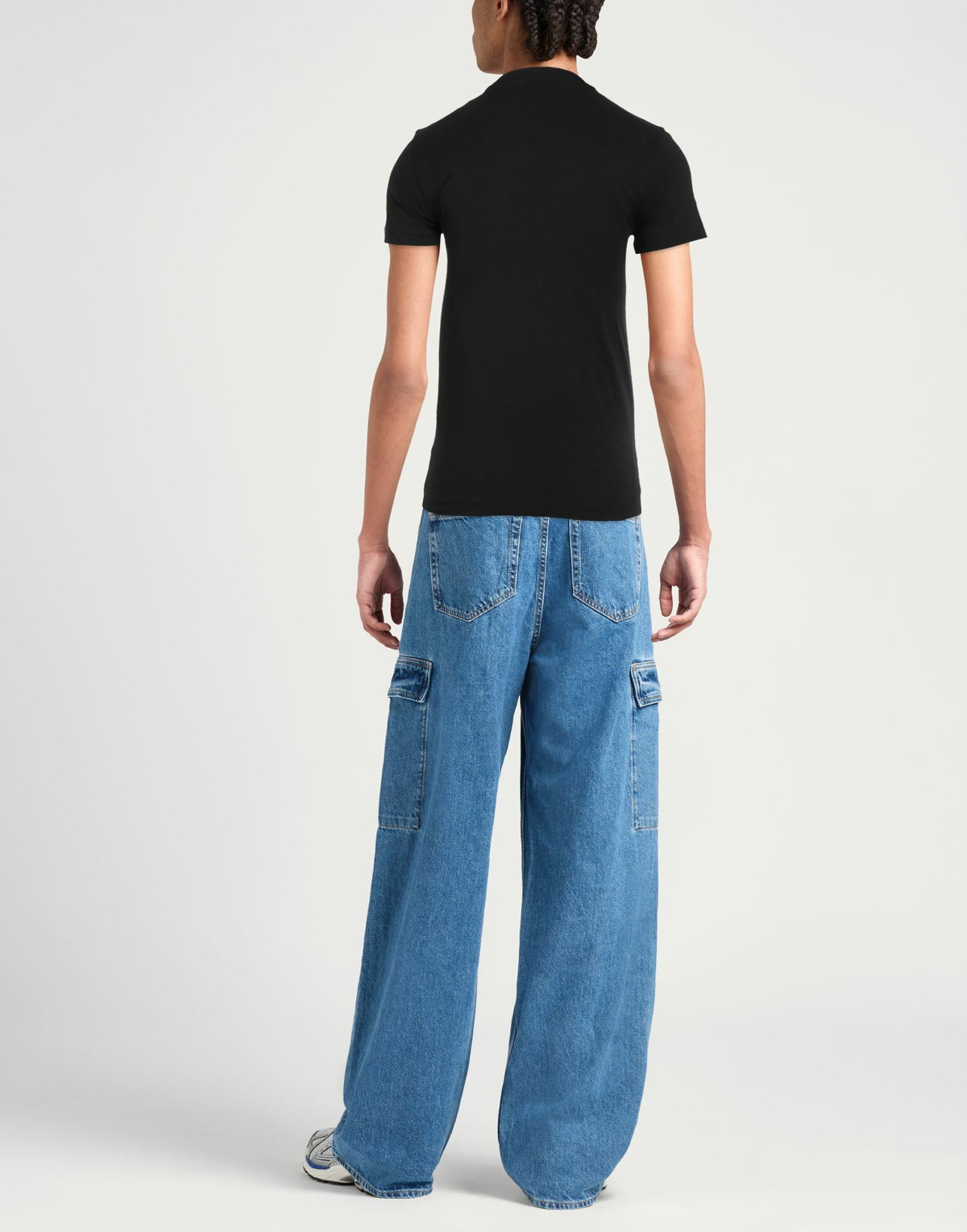 Ea7 Mens T-shirt in Black