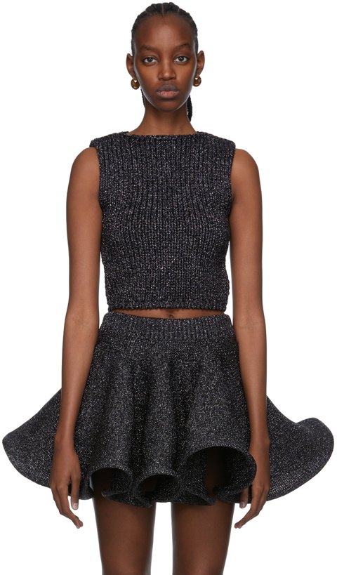 Photo: JW Anderson Black Polyester Tank Top