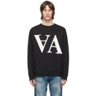 Vyner Articles Black and White AA Graphic Sweatshirt