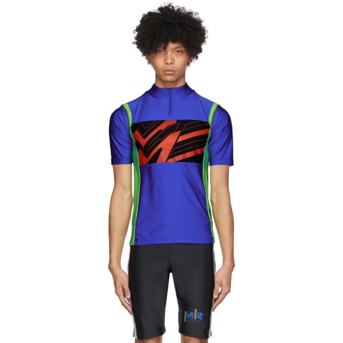 Photo: Martine Rose SSENSE Exclusive Blue Cycling T-Shirt