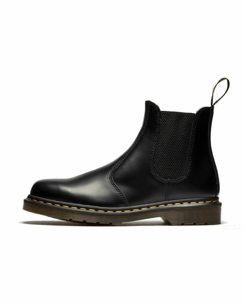 Photo: Dr.Martens 2976 Smooth Leather Chelsea Boots Black Black - Mens - Boots