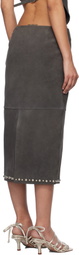 Gimaguas Gray Bella Maxi Skirt