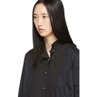 Loewe Black Pearls Asymmetric Shirt