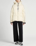 Khrisjoy Womens Puffer in Ivory