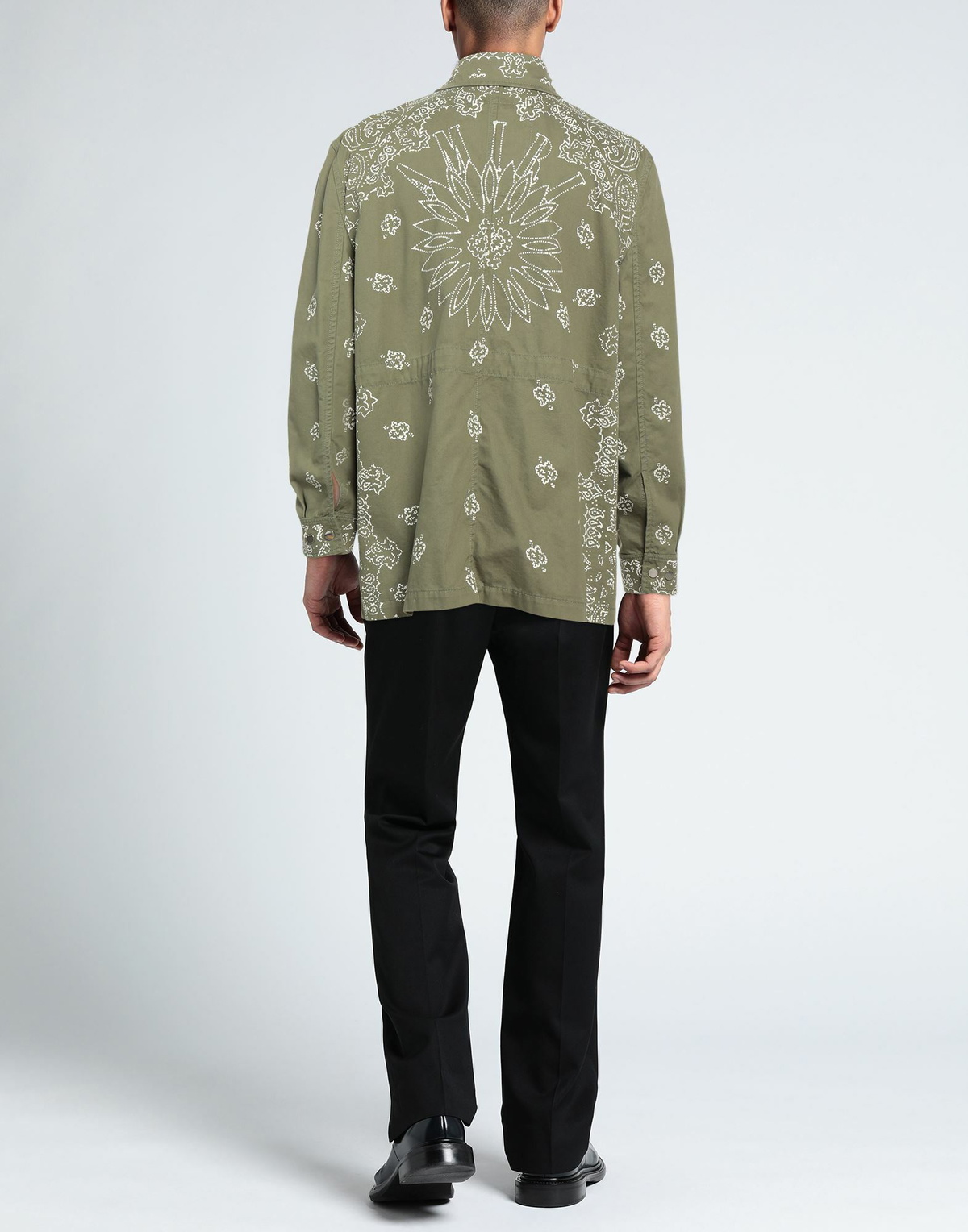 Amiri Mens Jacket Military in Green