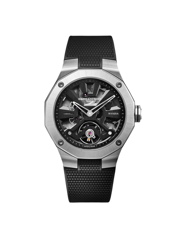 Photo: Baume & Mercier - Riviera Automatic Skeleton Stainless Steel Watch, Ref. 10721