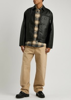 Carhartt Wip Detroit Faux Leather Jacket Black