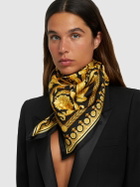 VERSACE Printed Silk Scarf