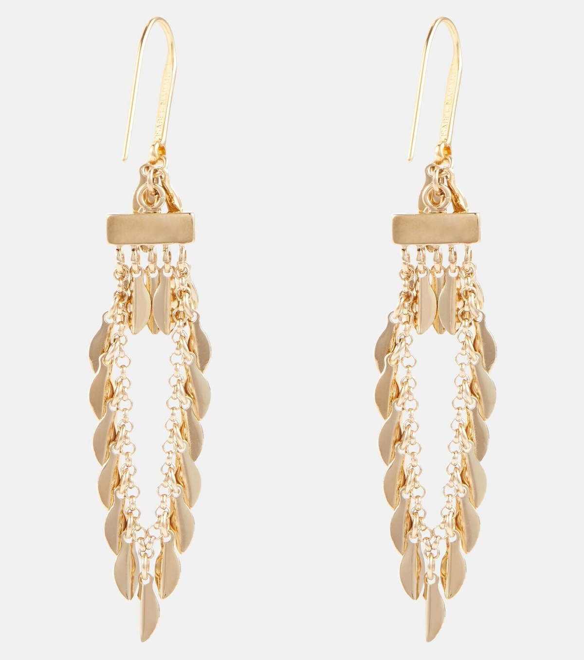 Isabel marant discount crystal-embellished cascade earrings