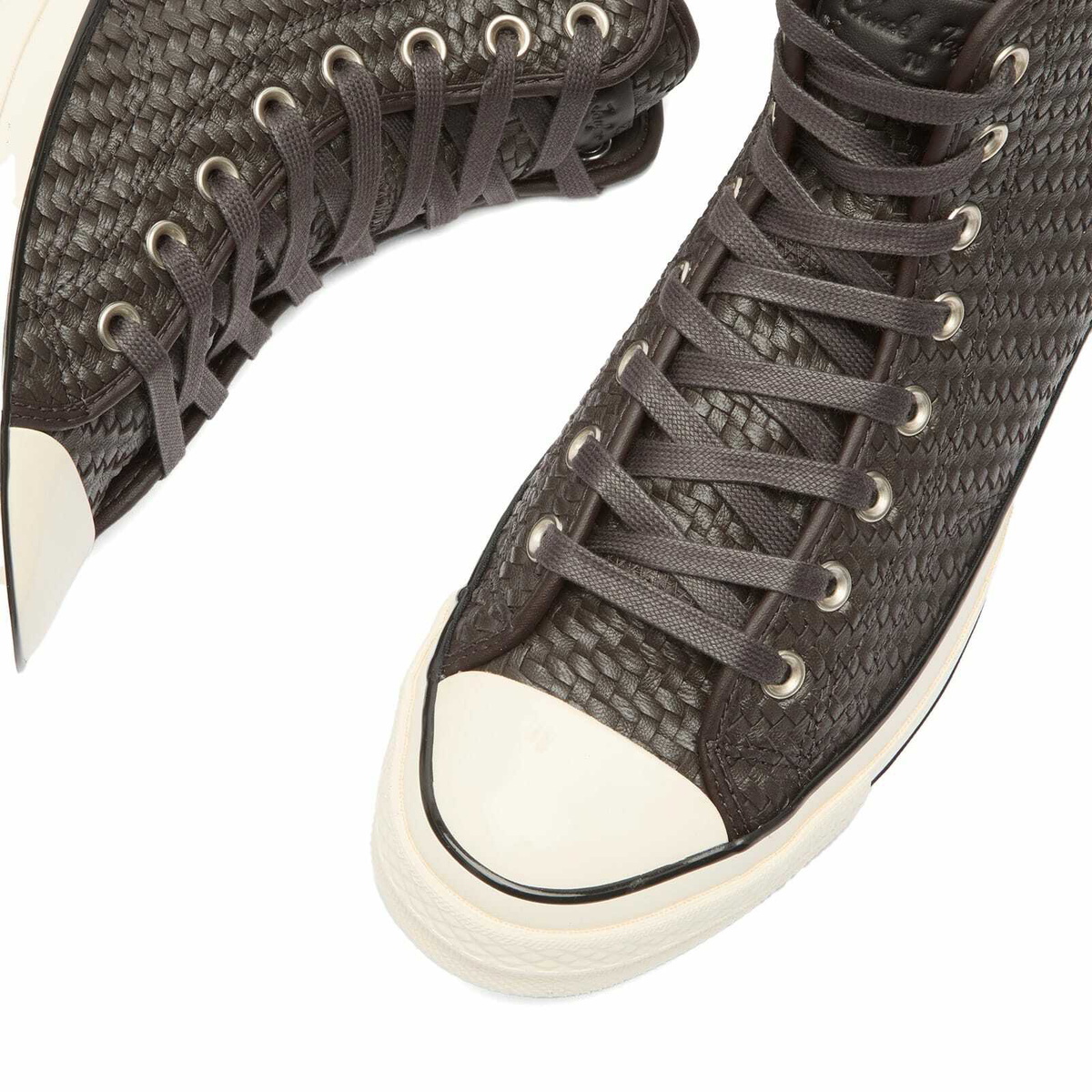Converse Men's Chuck Taylor 1970s Hi Woven Sneaker in Mudguard/Egret/Black