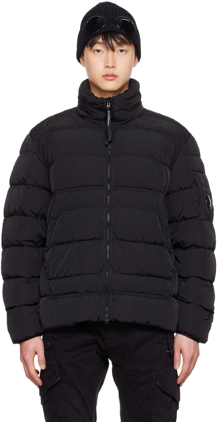 C.P. Company Black Quilted Down Jacket C.P. Company