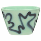 Frizbee Ceramics Super Cup Large - 250ml in Green Pizza 