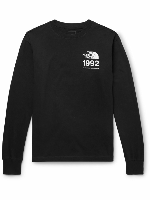 Photo: The North Face - Logo-Print Cotton-Jersey T-Shirt - Black