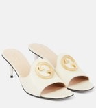 Gucci - Gucci Blondie leather mules