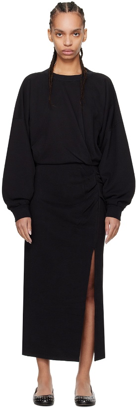 Photo: Isabel Marant Etoile Black Salomon Maxi Dress