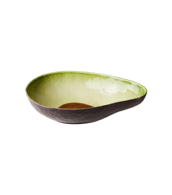 Photo: Bordallo Pinheiro Tropical Fruits Avocado earthenware salad bowl
